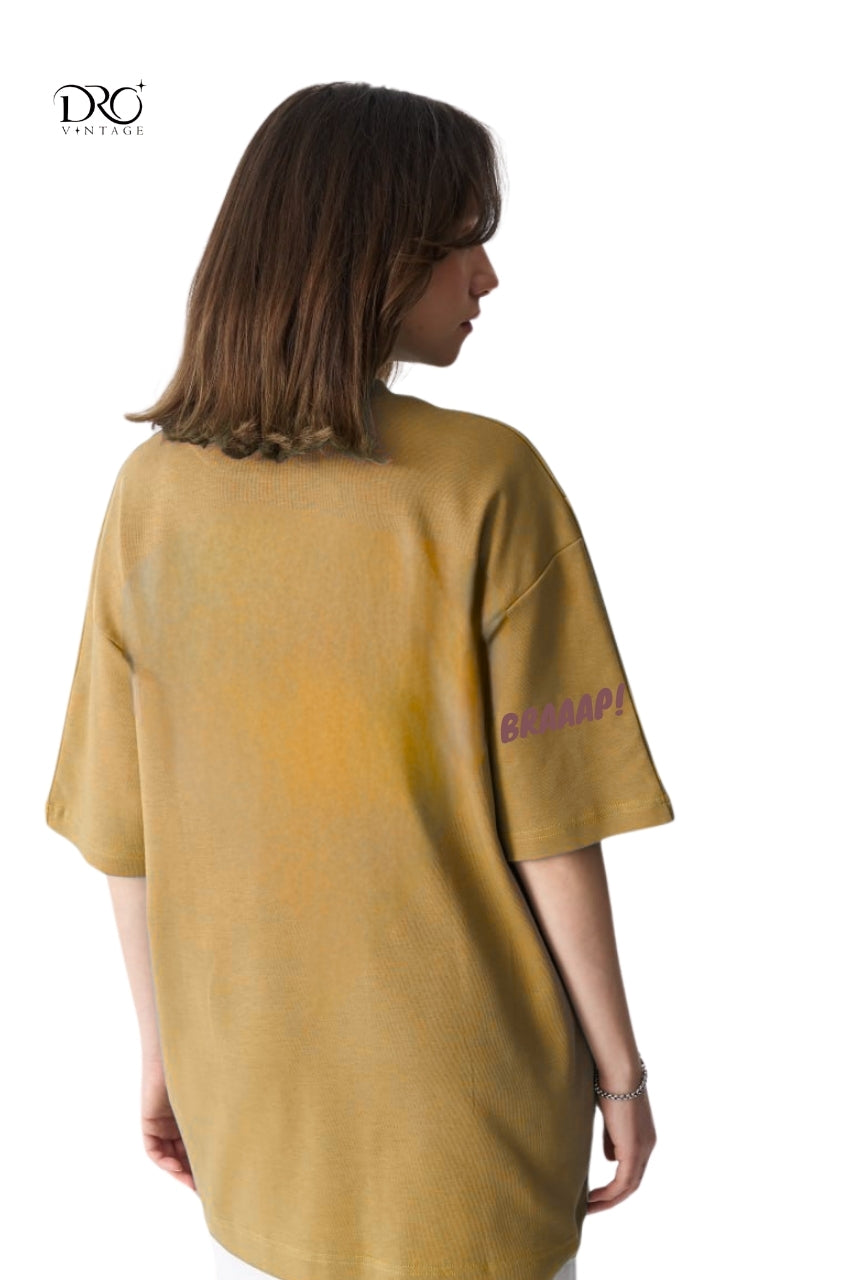 Dro Vintage Ride Like a Girl Motocross T-Shirt